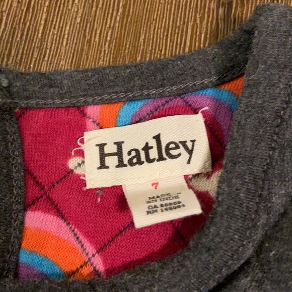 Hatley girls dress. Cotton-poly. Size 7. Embroidered. - Picture 3 of 5